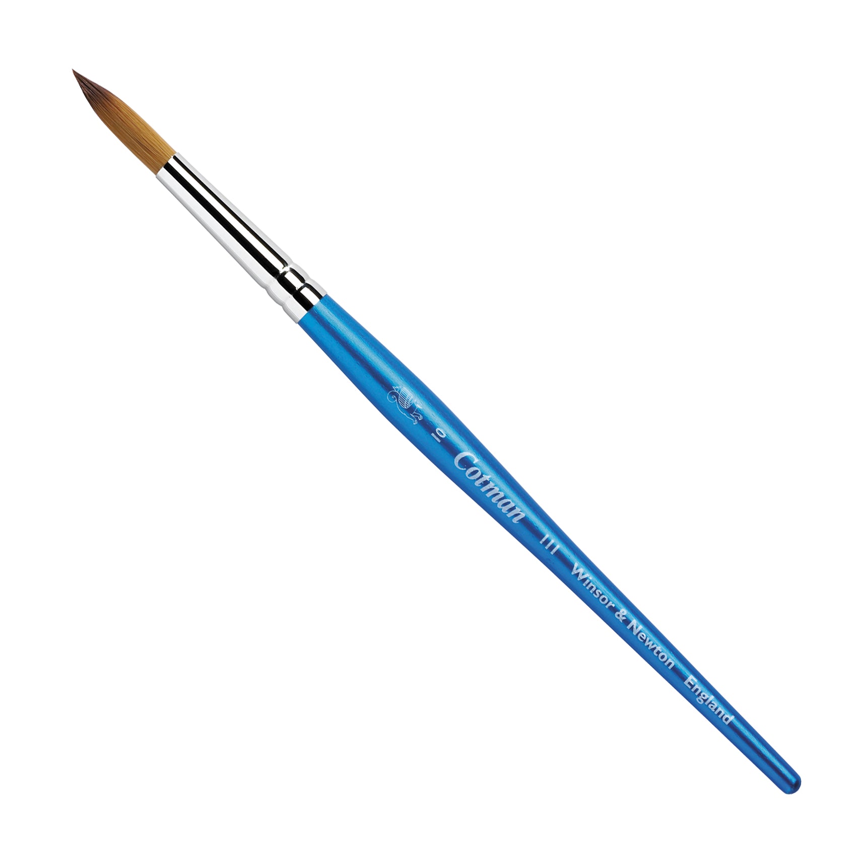 The Cotman Series 111 is for fine detail, lines and washes. The round is a traditional and popular head shape for all-purpose watercolour work. These brushes can be used for broad strokes but also form a sharp point.