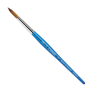 The Cotman Series 111 is for fine detail, lines and washes. The round is a traditional and popular head shape for all-purpose watercolour work. These brushes can be used for broad strokes but also form a sharp point.